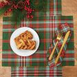 Axel Plaid Table Linens Cheap