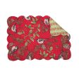 Chickadee Red Table Linens Cheap