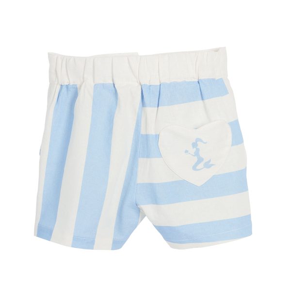 Mixed Stripe Shorts Online Hot Sale