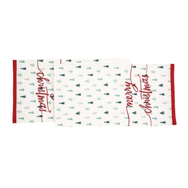 Tree Holiday Table Linens Hot on Sale