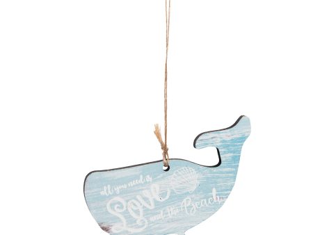 Whale All You Need Is Love Ornament Sale