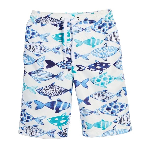 School of Fish Swim Shorts Discount