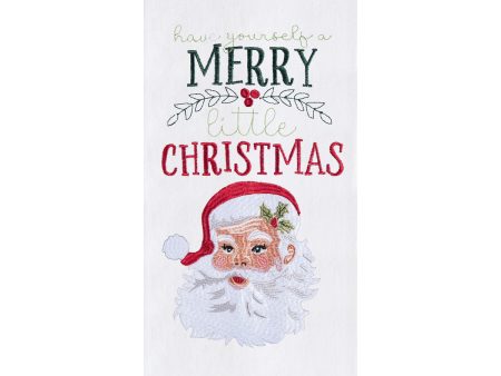 Merry Little Christmas Kitchen Towel Hot on Sale