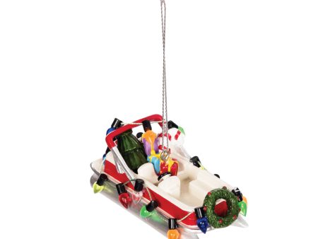 Christmas Boat Ornament Online Sale