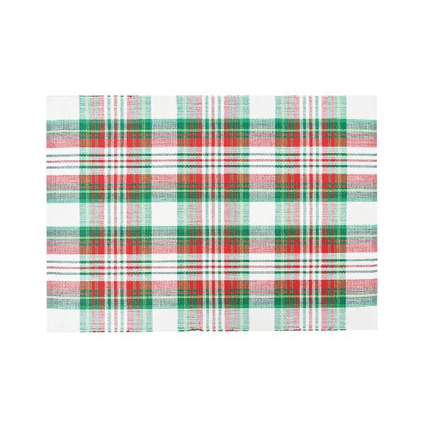 Carter Christmas Plaid Table Linens Online Sale