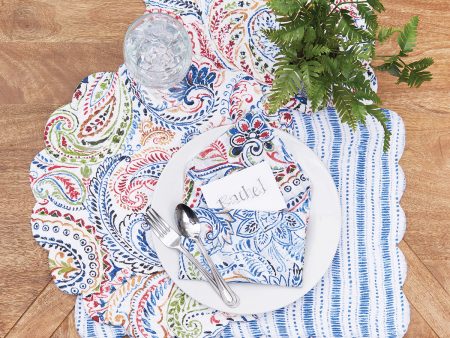 Payton Paisley Table Linens Cheap