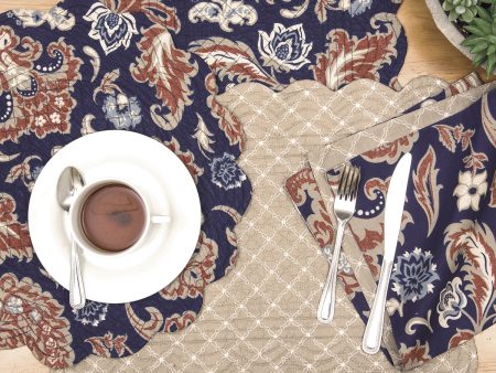 Rosamund Damask Table Linens Online now