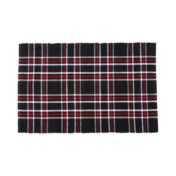 Poinsettia Plaid Table Linens Online