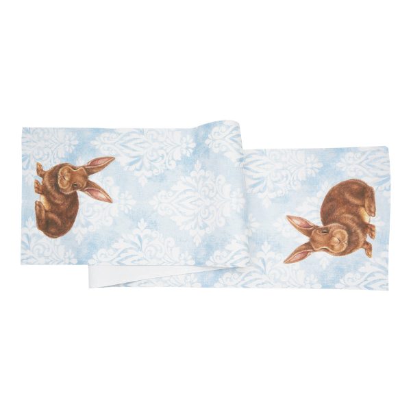 Damask Bunny Table Linens Online Hot Sale