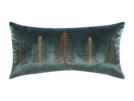 Beaded Tree Pillow For Sale