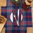 Douglas Plaid Table Linens Online now