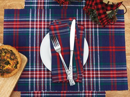 Douglas Plaid Table Linens Online now