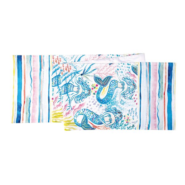 Mermaid Garden Table Linens Online Sale