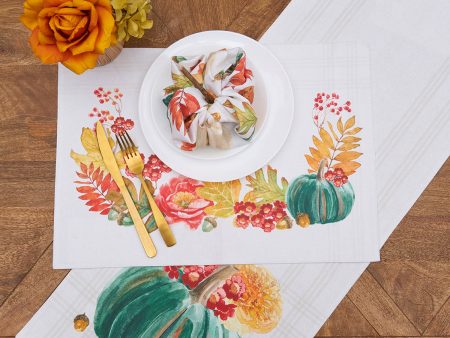 Pumpkin Harvest Table Linens Discount