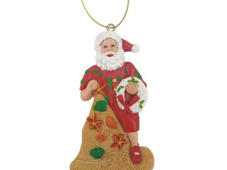 3.15 in. Santa Building Tree Ornament Cheap