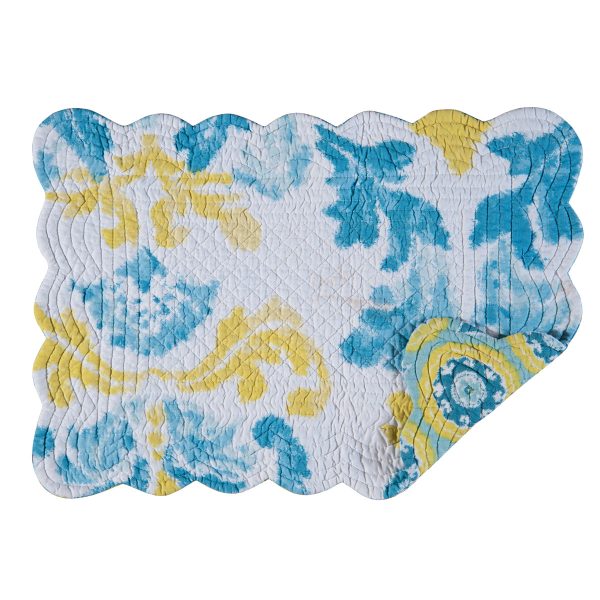 Delilah Blue Table Linens Online Sale