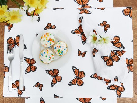 Monarch Butterfly Table Linens Online now