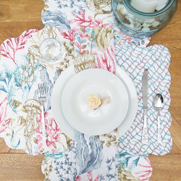 Delphina Reef Table Linens Online now