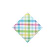 Spring Blossom Plaid Table Linens Supply