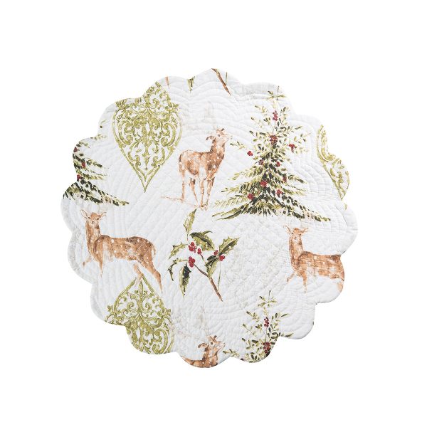 Reindeer Tracks Table Linens Hot on Sale