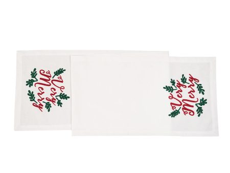 Very Merry Table Linens Discount