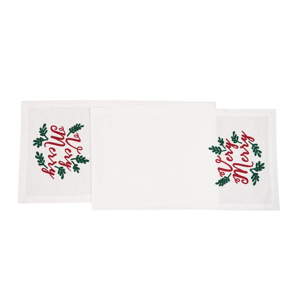 Very Merry Table Linens Discount