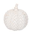 White Resin Pumpkin Figurine Fashion