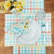 Bunny Trail Plaid Table Linens Discount