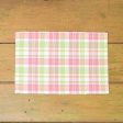 Palm Plaid Table Linens Fashion