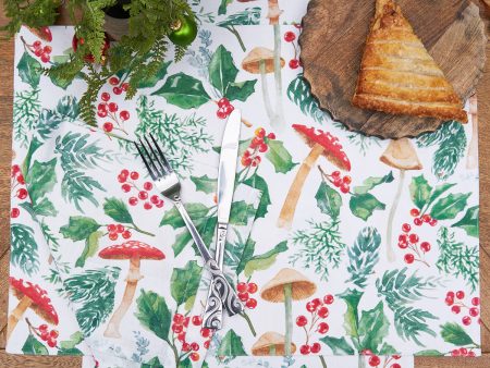 Mushroom Meadow Table Linens Cheap