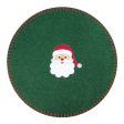 Santa Felt Table Linens For Cheap