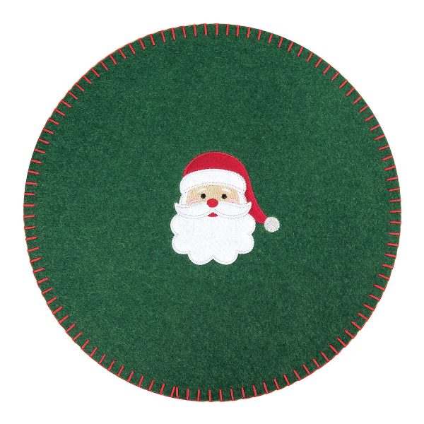 Santa Felt Table Linens For Cheap