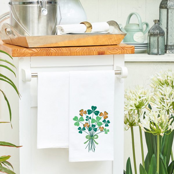 Shamrock Bouquet Kitchen Towel Online