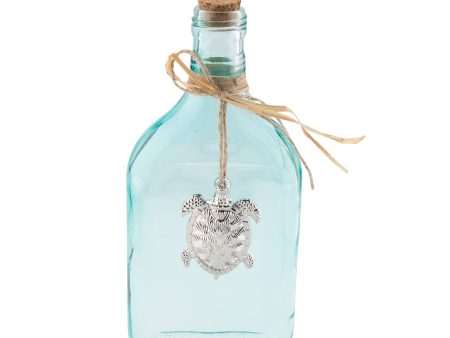 Bottle with Pewter Turtle Cheap