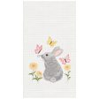 Spring Bunny & Butterflies Kitchen Towel Sale