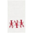 3 Lobsters Kitchen Towel on Sale