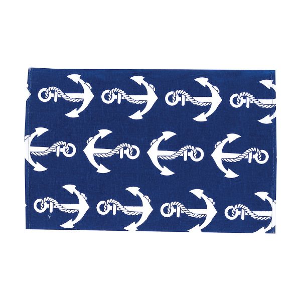 Beachy Anchor Table Linens For Discount