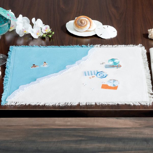 Beach Scene Table Linens Online Sale