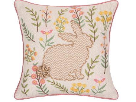 Garden Bunny Pillow Online