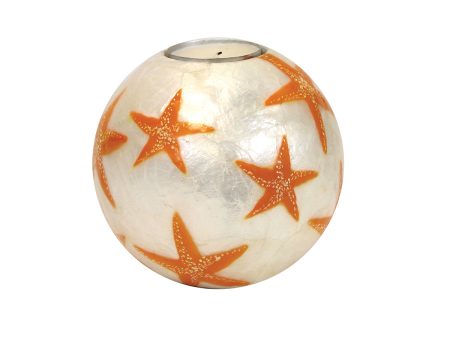 4 in. Capiz Sea Star Tealight Holder Cheap