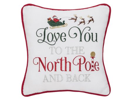 To The North Pole & Back Mini Pillow Online Sale