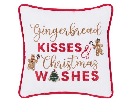 Gingerbread Kisses Mini Pillow Sale