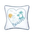 Beach Heart Mini Pillow Hot on Sale