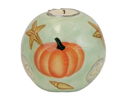 3.5 in. Give Thanks Capiz Tealight Holder Fashion