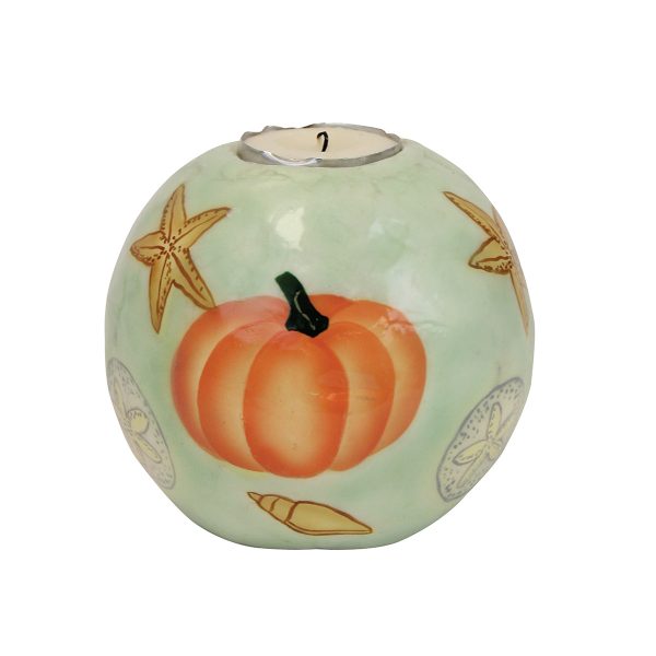 3.5 in. Give Thanks Capiz Tealight Holder Fashion