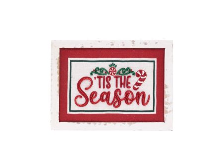 Tis The Season Candy Cane Shadow Box Online