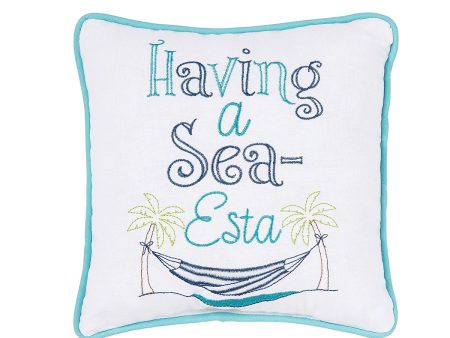 Have A Sea-Esta Mini Pillow Cheap