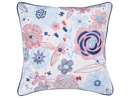 Patriotic Floral Pillow Online Hot Sale