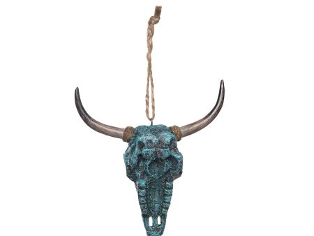 Turquoise Skull Ornament Cheap