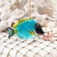 Teal Topical Fish Ornament Discount